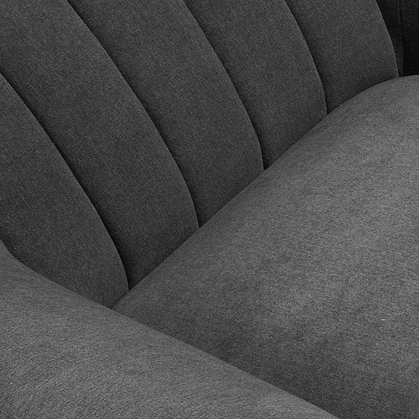 Ciemnoszary fotel Kave Home Off-image-2