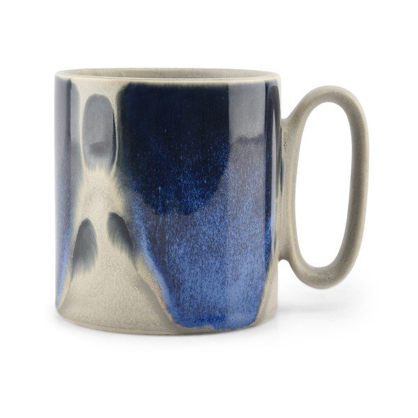 Niebieski/szary kamionkowy kubek 390 ml Paint – Salt&Pepper