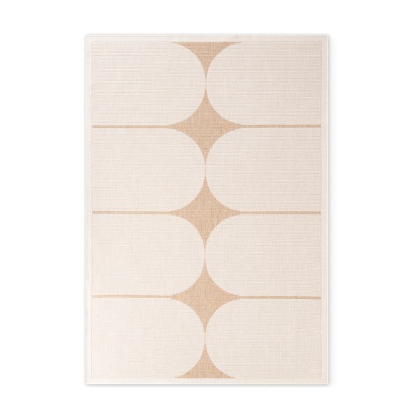 Dywan odpowiedni na zewnątrz w beżowo-śmietankowym kolorze 160x230 cm Duet Bowen – NORTHRUGS