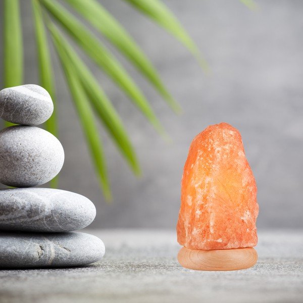 Pomarańczowa lampa solna, wys. 23 cm Sally – LAMKUR-image-2