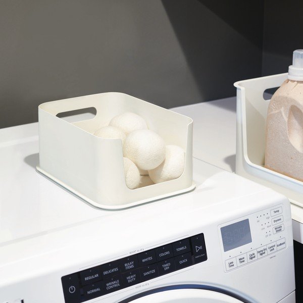 Biały pojemnik iDesign Eco Open, 21,3x30,2 cm-image-1