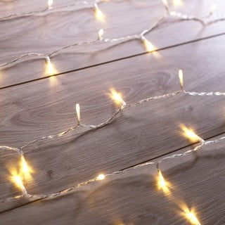 Przedłużenie przezroczystej girlandy świetlnej LED DecoKing Christmas, 200 lampek, dł. 1 m