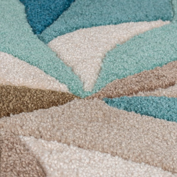 Turkusowy dywan 170x120 cm Zest Infinite – Flair Rugs-image-2