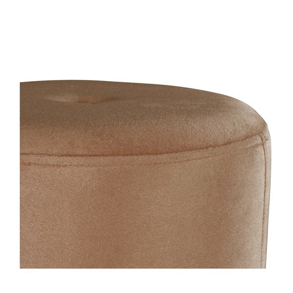Brązowy puf JohnsonStyle Ellen Magic Velvet, ⌀ 40 cm-image-3