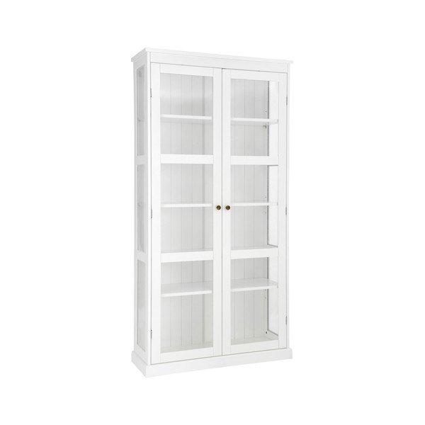 Biała witryna z płyty MDF 98x193x34 cm Wilma – Ellos Home