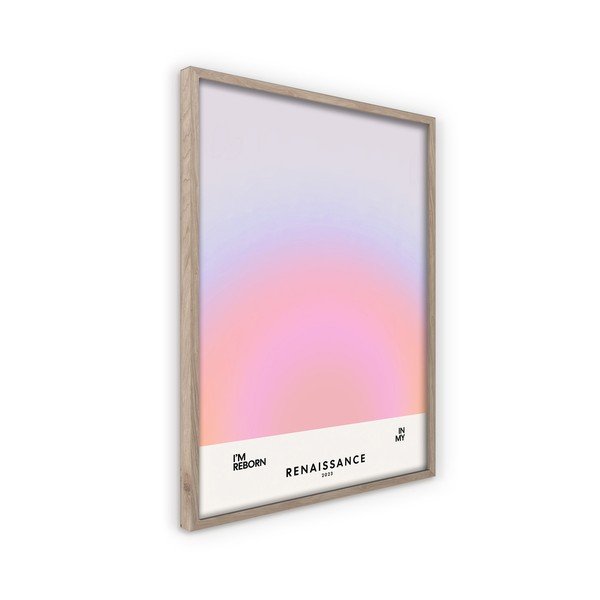 Obraz drukowany z ramą w zestawie 50x70 cm Soft Nuances – Styler-image-4