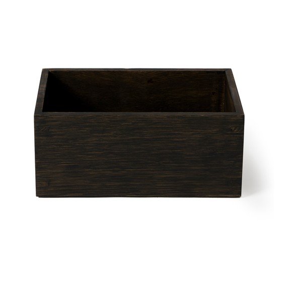 Pojemnik na kosmetyki z drewna dębowego Wireworks Mezza Dark-image-3