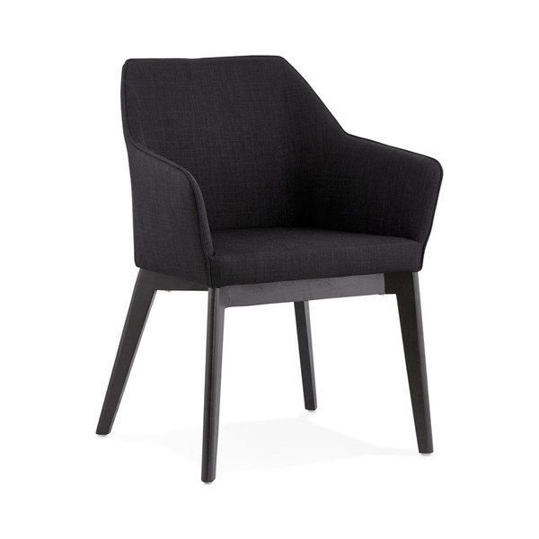 Czarny fotel Kokoon Design Takion