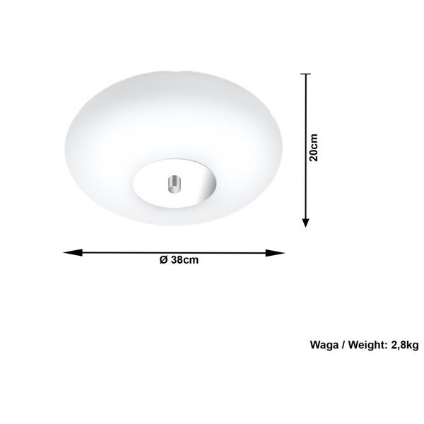 Lampa sufitowa Sollux Santiago Duro-image-1