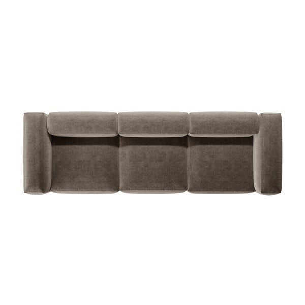 Brązowa sofa 364 cm Bergamo – Cosmopolitan Design-image-3