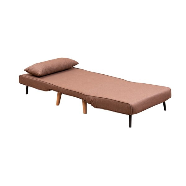 Brązowy rozkładany fotel Folde – Artie-image-4