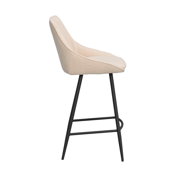 Beżowe hokery zestaw 2 szt. (wysokość siedziska 67 cm) Sierra – Rowico-image-3