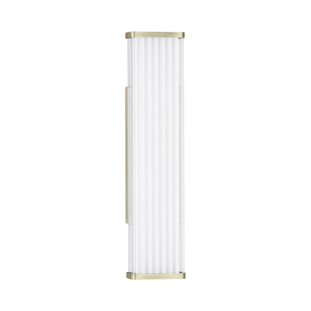 Metalowy kinkiet LED w kolorze matowego złota Misty – Nova Luce