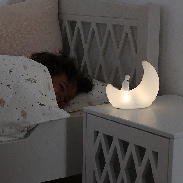Dziecięca lampka nocna w kolorze kości słoniowej Moon Off-White – Cam Cam Copenhagen-image-1