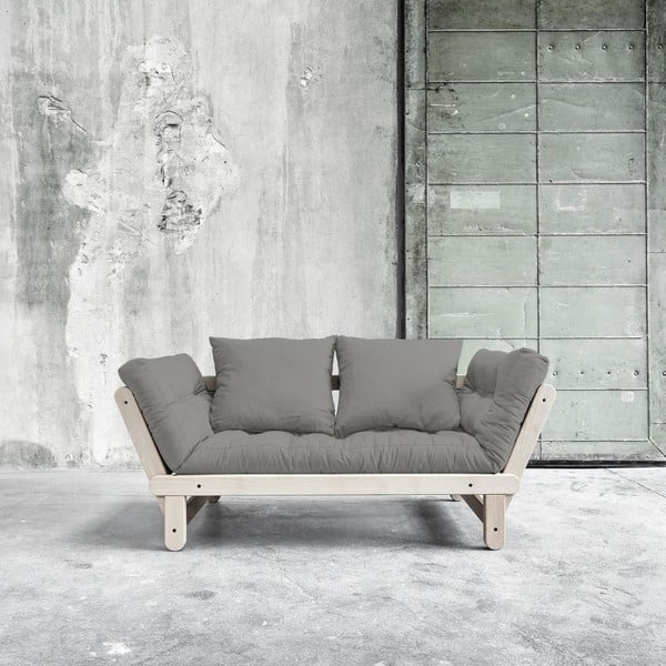 Sofa rozkładana Beat Beech/Granite Grey