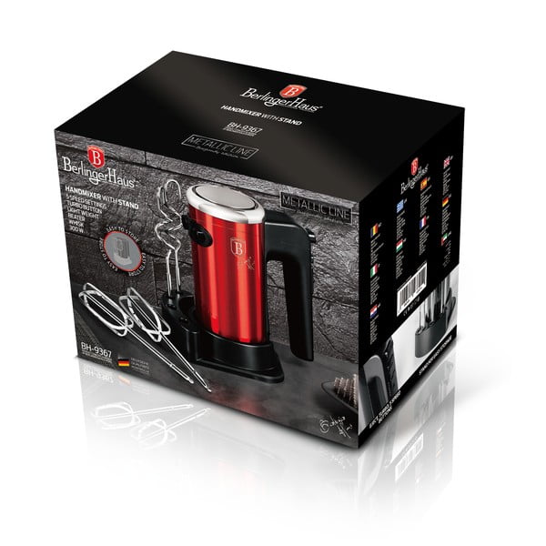 Mikser Burgundy Metallic Line – BerlingerHaus-image-2