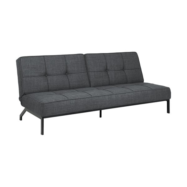 Ciemnoszara rozkładana sofa 198 cm Perugia – Actona-image-2