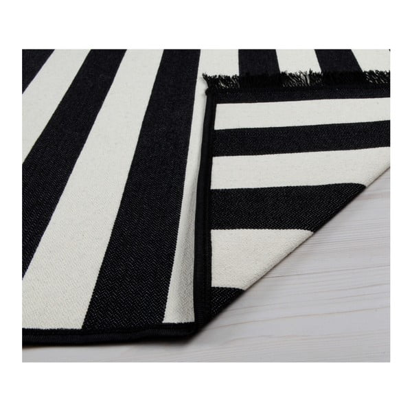 Czarno-biały dywan dwustronny Sentinus, 120x180 cm-image-2
