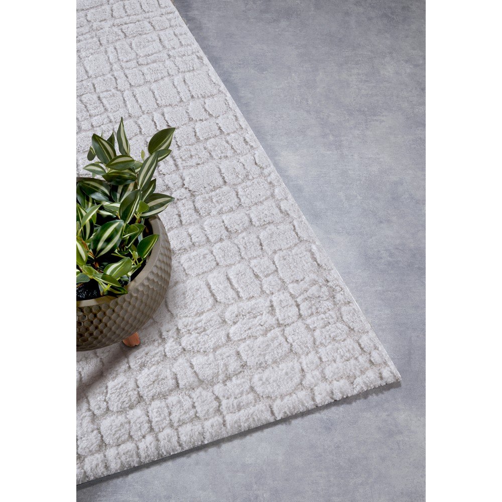 Kremowy chodnik 80x240 cm Artistique Cream White – Elle Decoration (zdjęcie 3)