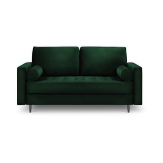 Zielona aksamitna sofa Milo Casa Santo, 174 cm