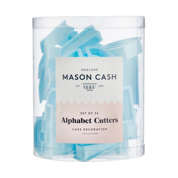 Zestaw 26 foremek do ciastek w kształcie liter Mason Cash Alphabet-image-1