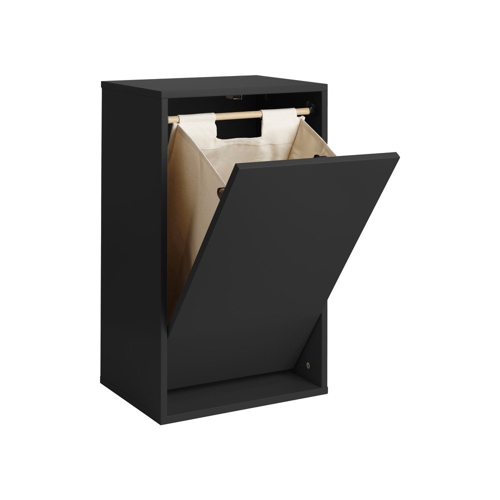 Czarny ścienny kosz na pranie Laundry Box – ReCollector