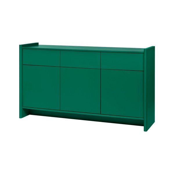 Zielona komoda 160x91x46 cm Rali – noo.ma