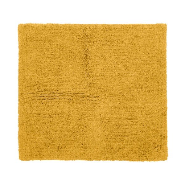 Żółty dywanik łazienkowy 60x60 cm Riva – Tiseco Home Studio