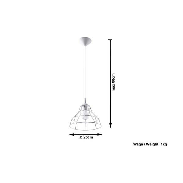 Czarna lampa wisząca Sollux Asama-image-4