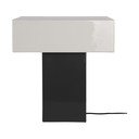 Czarna lampa stołowa (wysokość 35 cm) Grato Recto – Leitmotiv