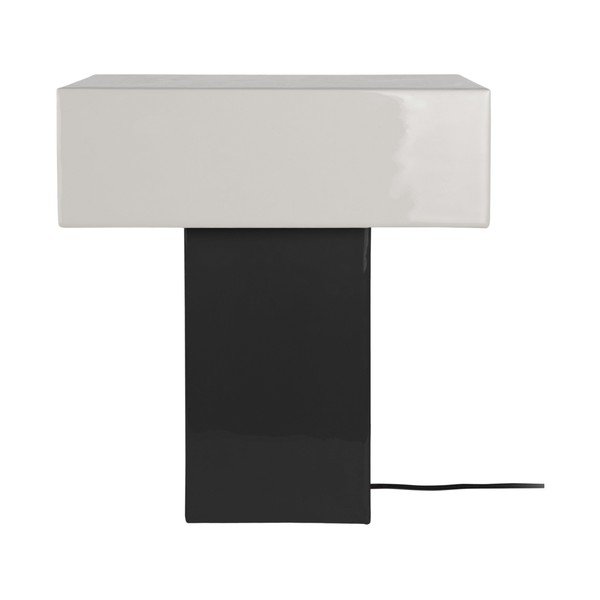 Czarna lampa stołowa (wysokość 35 cm) Grato Recto – Leitmotiv