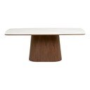 Stół z ceramicznym blatem 90x200 cm Noli – House Nordic