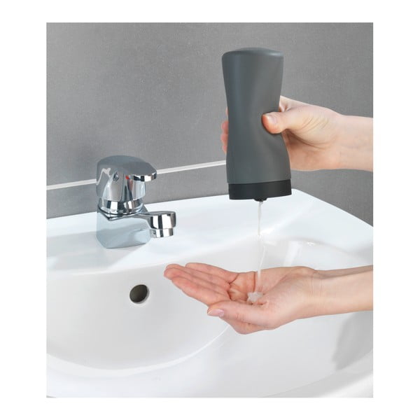 Szary dozownik płynu do naczyń Wenko Squeeze, 250 ml-image-3