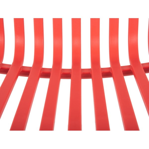 Jasnoczerwone plastikowe krzesło Glee – Leitmotiv-image-3