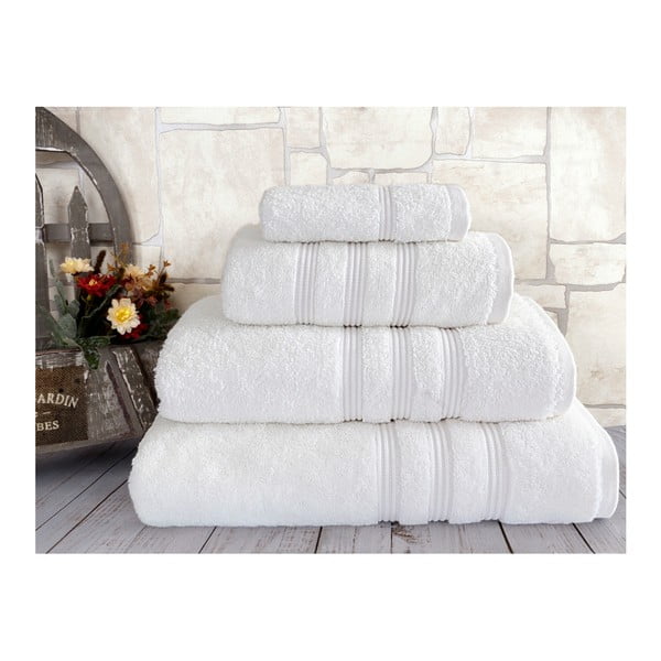 Biały ręcznik Irya Home Classic, 50x90 cm