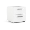 Biała szafka nocna Pepe – Tvilum