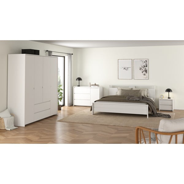 Biała szafka nocna Next – Tvilum-image-3