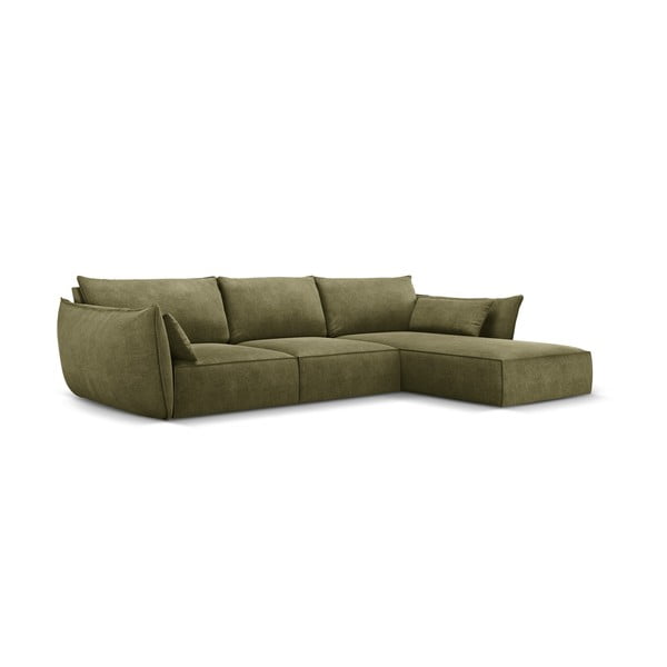 Zielony narożnik (prawostronny) Vanda – Mazzini Sofas-image-2