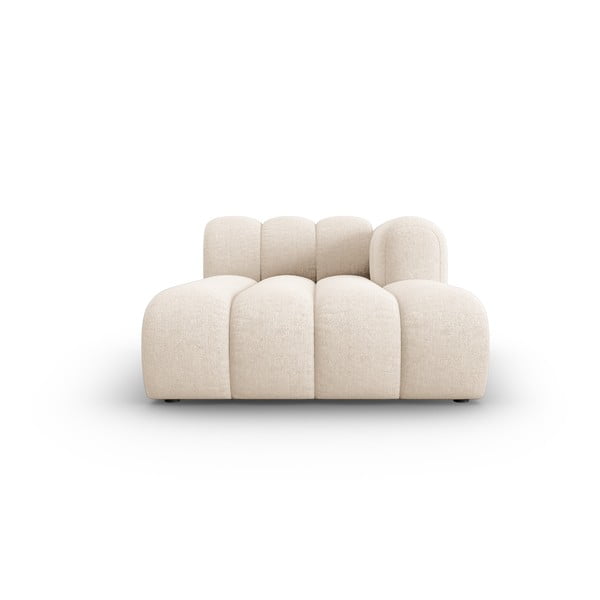 Kremowy szezlong (prawostronny) Lupine – Micadoni Home