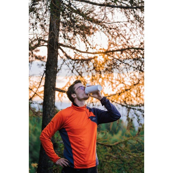 Biały podróżny kubek termiczny Vialli Design Fuori, 400 ml-image-3