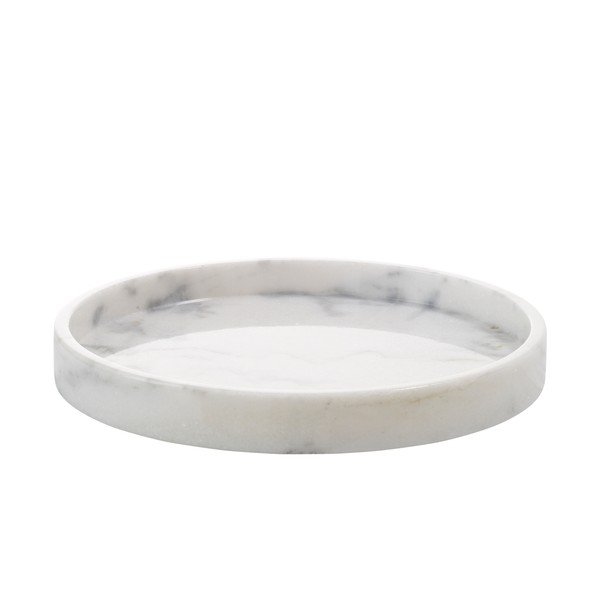 Marmurowa taca Marble, ø 26 cm-image-1
