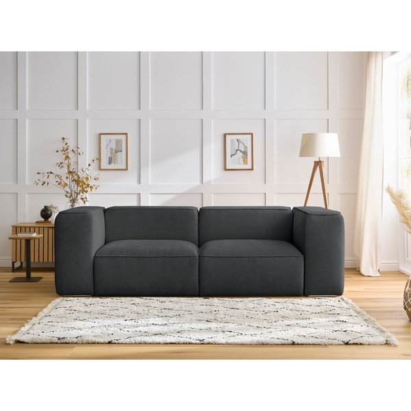 Ciemnoszara sofa 255 cm Zephyr – Bobochic Paris-image-1