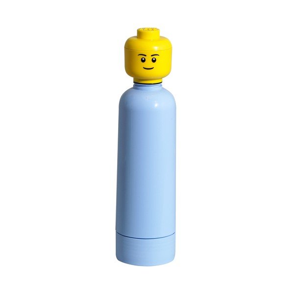 Butelka Lego, błękitna