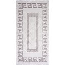 Szarobeżowy bawełniany chodnik Vitaus Versace, 80x200 cm