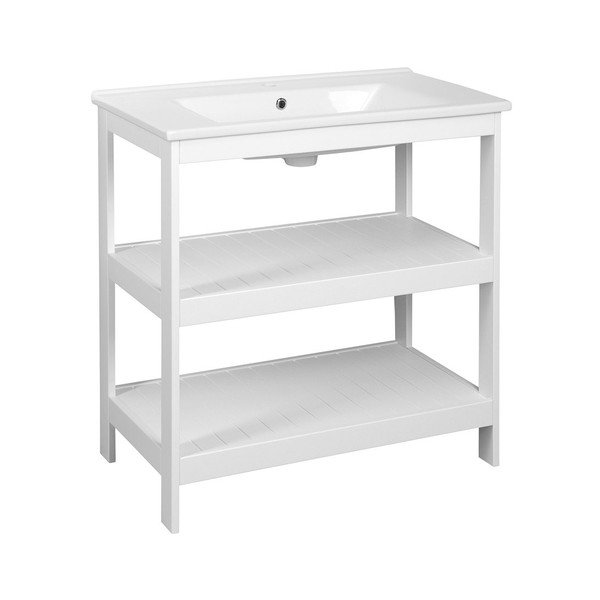 Biały stelaż bez umywalki 81,5x85,5 cm Etide – Sapho