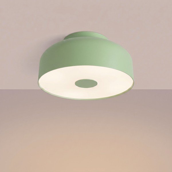 Szałwiowa stalowa lampa sufitowa ø 30 cm Omiq – Sollux-image-2