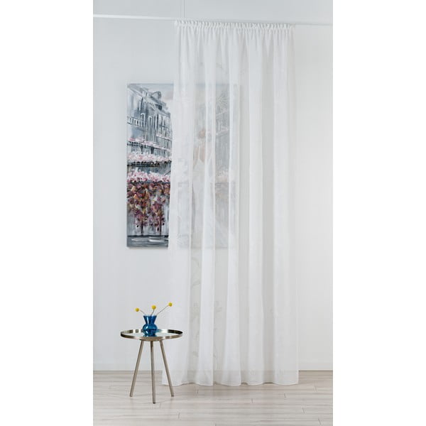 Kremowa firanka 140x245 cm Hazel – Mendola Fabrics-image-1