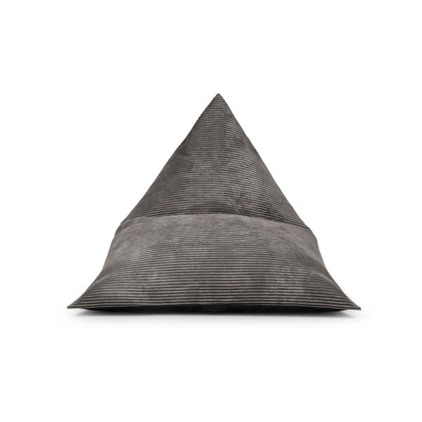 Czarny sztruksowy worek do siedzenia Razz – SLOWDOWN-image-2