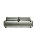 Zielona aksamitna sofa 240 cm Veliro – Kave Home