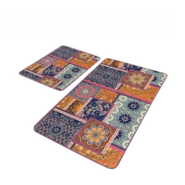 Aksamitne dywaniki łazienkowe zestaw 2 szt. 60x100 cm – Mila Home